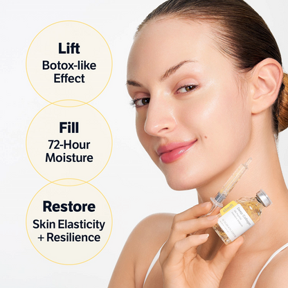 Korean Silk Peptide Ampoule: Botox-Like Serum in a Bottle