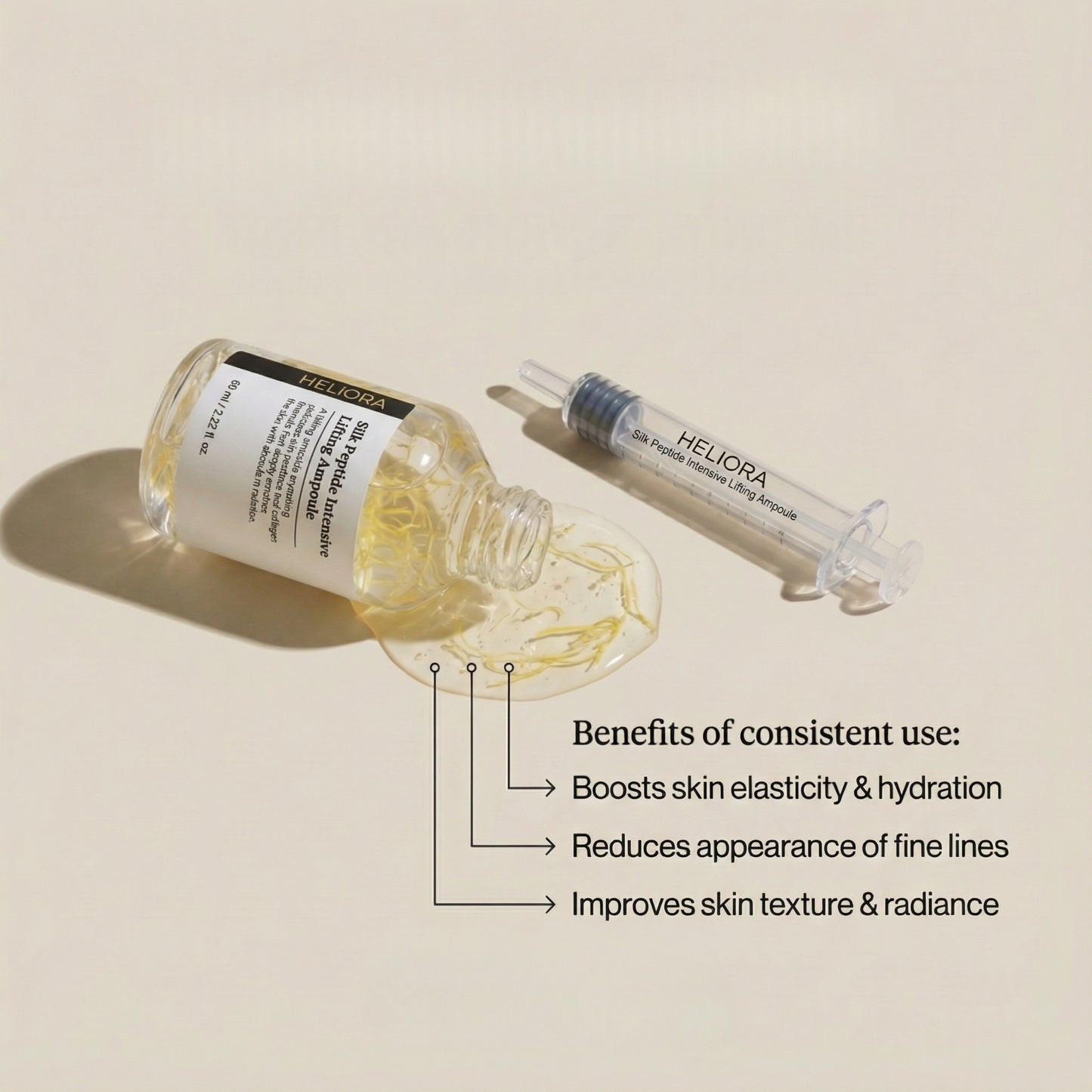 Korean Silk Peptide Ampoule: Botox-Like Serum in a Bottle